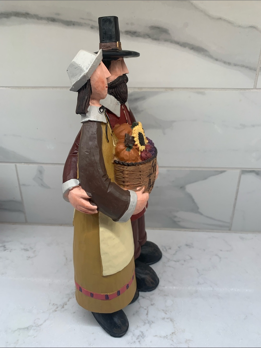 Williraye Studio Pilgrims Thanksgiving Give Thanks 2015 - Picture 7 of 9